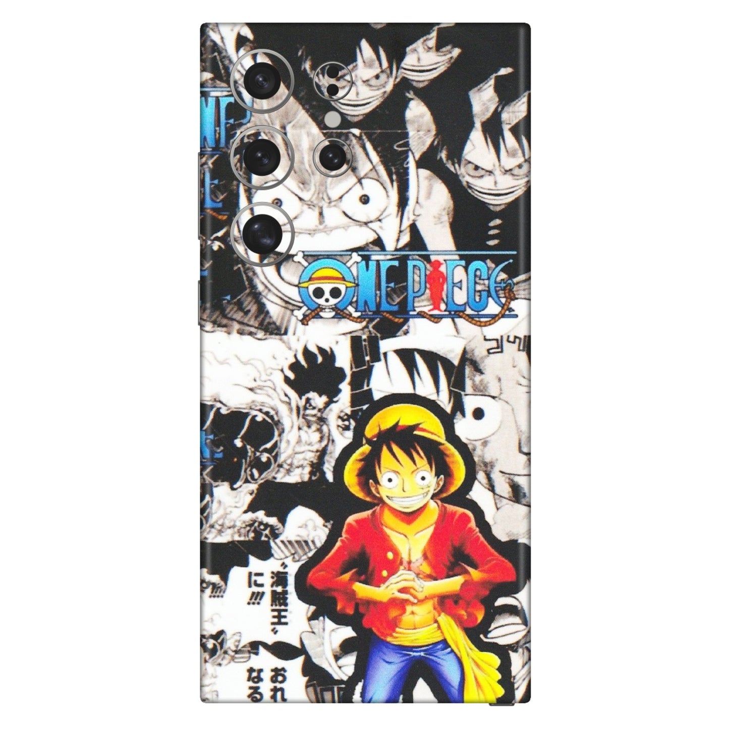 Samsung A/S Series Phone Skins (All Models) - One Piece B&W - Matte Finish (M-63) Samsung Galaxy S24 Ultra (5G)