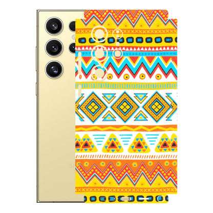 Samsung A/S Series Phone Skins (All Models) - Mexican Abstract - Matte Finish (M-71) Samsung Galaxy S24 Ultra (5G)