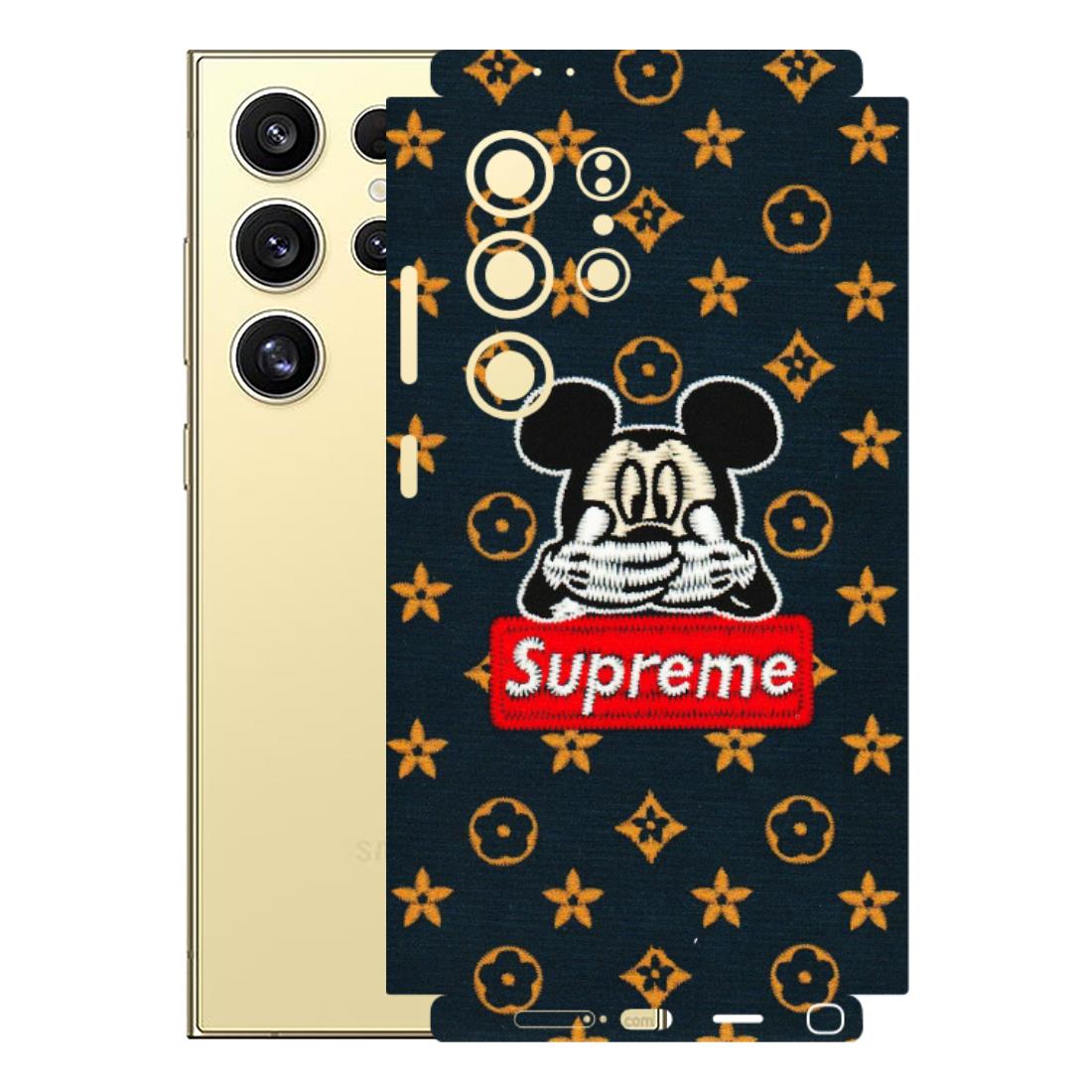 Samsung A/S Series Phone Skins (All Models) - Mickey Supreme - Matte Finish (M-83) Samsung Galaxy S24 Ultra (5G)