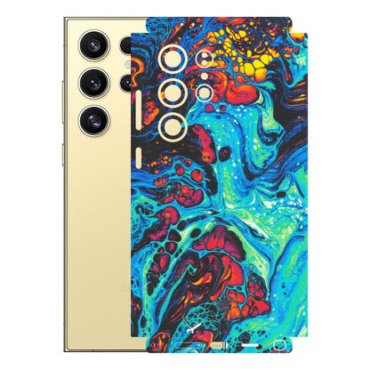 Samsung A/S Series Phone Skins (All Models) - Majestic Galactic Marbel - Matte Finish (M-85) Samsung Galaxy S24 Ultra (5G)