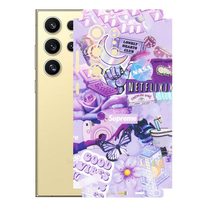 Samsung A/S Series Phone Skins (All Models) - Supreme Purple Magic - Matte Finish (M-88) Samsung Galaxy S24 Ultra (5G)