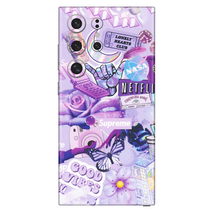 Samsung A/S Series Phone Skins (All Models) - Supreme Purple Magic - Matte Finish (M-88) Samsung Galaxy S24 Ultra (5G)