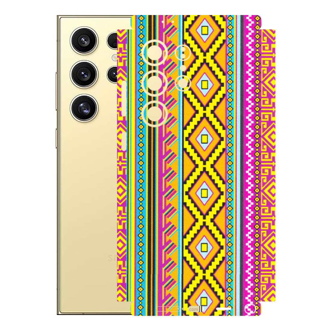 Samsung A/S Series Phone Skins (All Models) - Thai illustration - Matte Finish (M-89) Samsung Galaxy S24 Ultra (5G)