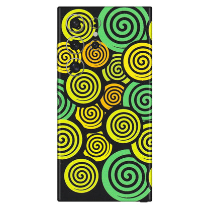 Samsung A/S Series Phone Skins (All Models) - Crazy Spiral - Matte Finish (M-91) Samsung Galaxy S24 Ultra (5G)