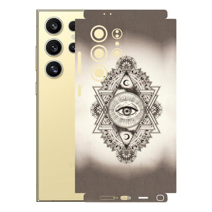Samsung A/S Series Phone Skins (All Models) - Illuminati Great Eye - Transparent Finish (T-14) Samsung Galaxy S24 Ultra (5G)