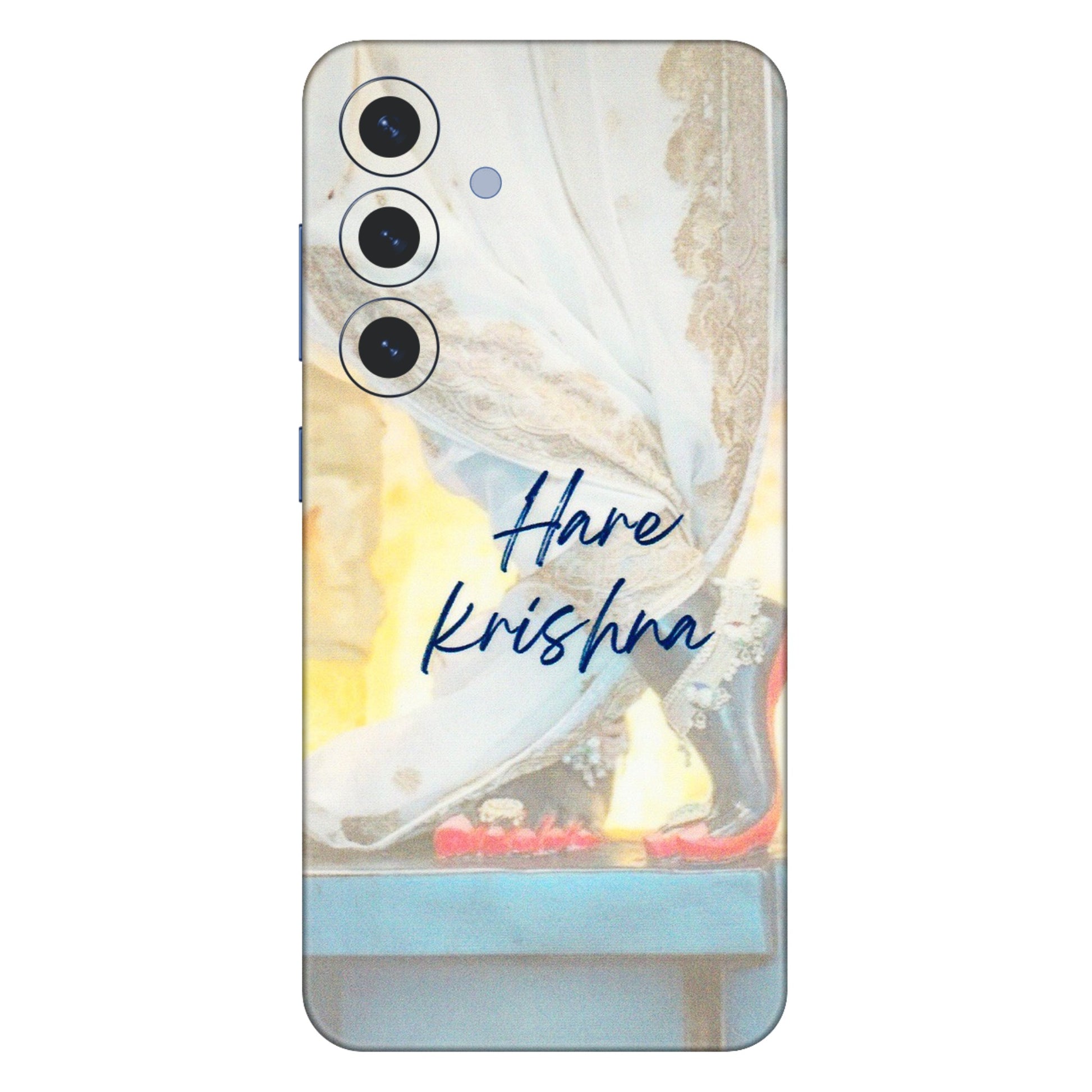 Samsung A/S Series Phone Skins (All Models) - Hare Krishna - 3D Embossed Finish (L-03) Samsung Galaxy S25 (5G)