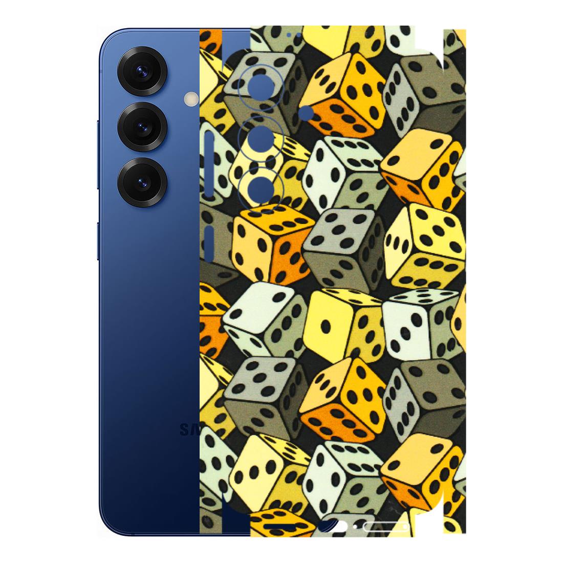 Samsung A/S Series Phone Skins (All Models) - Dices Of Life - 3D Embossed Finish (L-04) Samsung Galaxy S25 (5G)