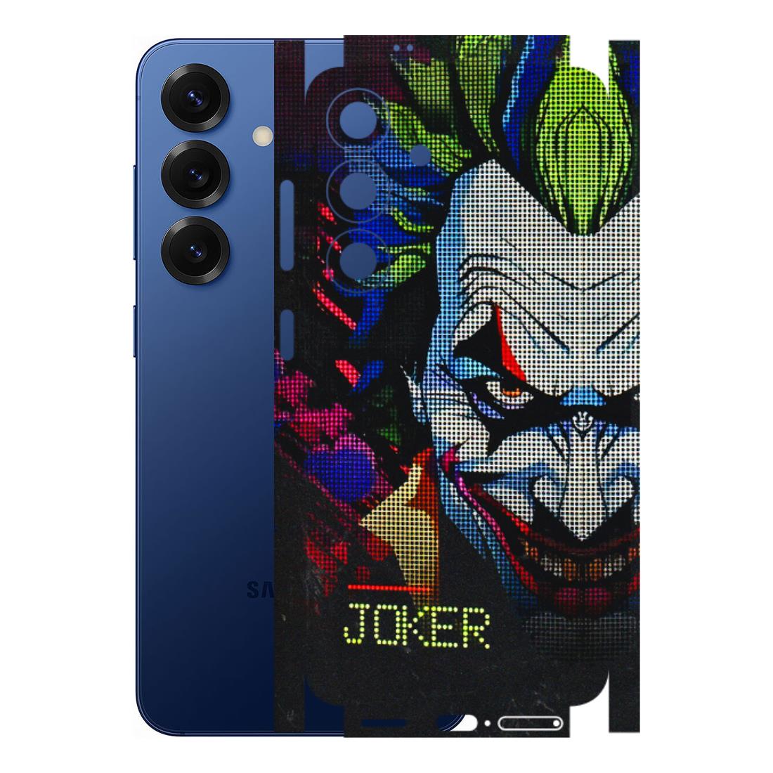 Samsung A/S Series Phone Skins (All Models) - Joker Dot Matrix - 3D Embossed Finish (L-08) Samsung Galaxy S25 (5G)