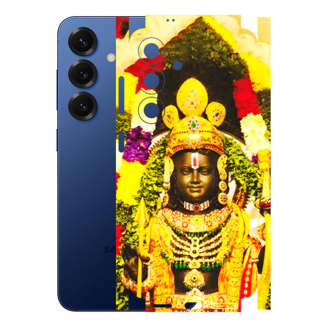 Samsung A/S Series Phone Skins (All Models) - Ram Lalla Ayodhya - 3D Embossed Finish (L-103) Samsung Galaxy S25 (5G)