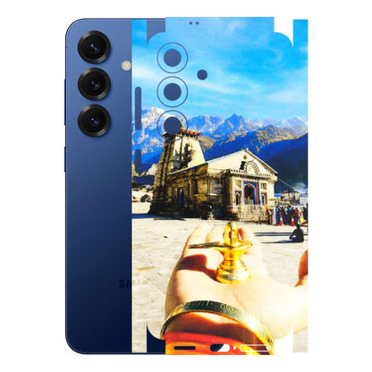 Samsung A/S Series Phone Skins (All Models) - Beauty of Kedarnath - 3D Embossed Finish (L-108) Samsung Galaxy S25 (5G)