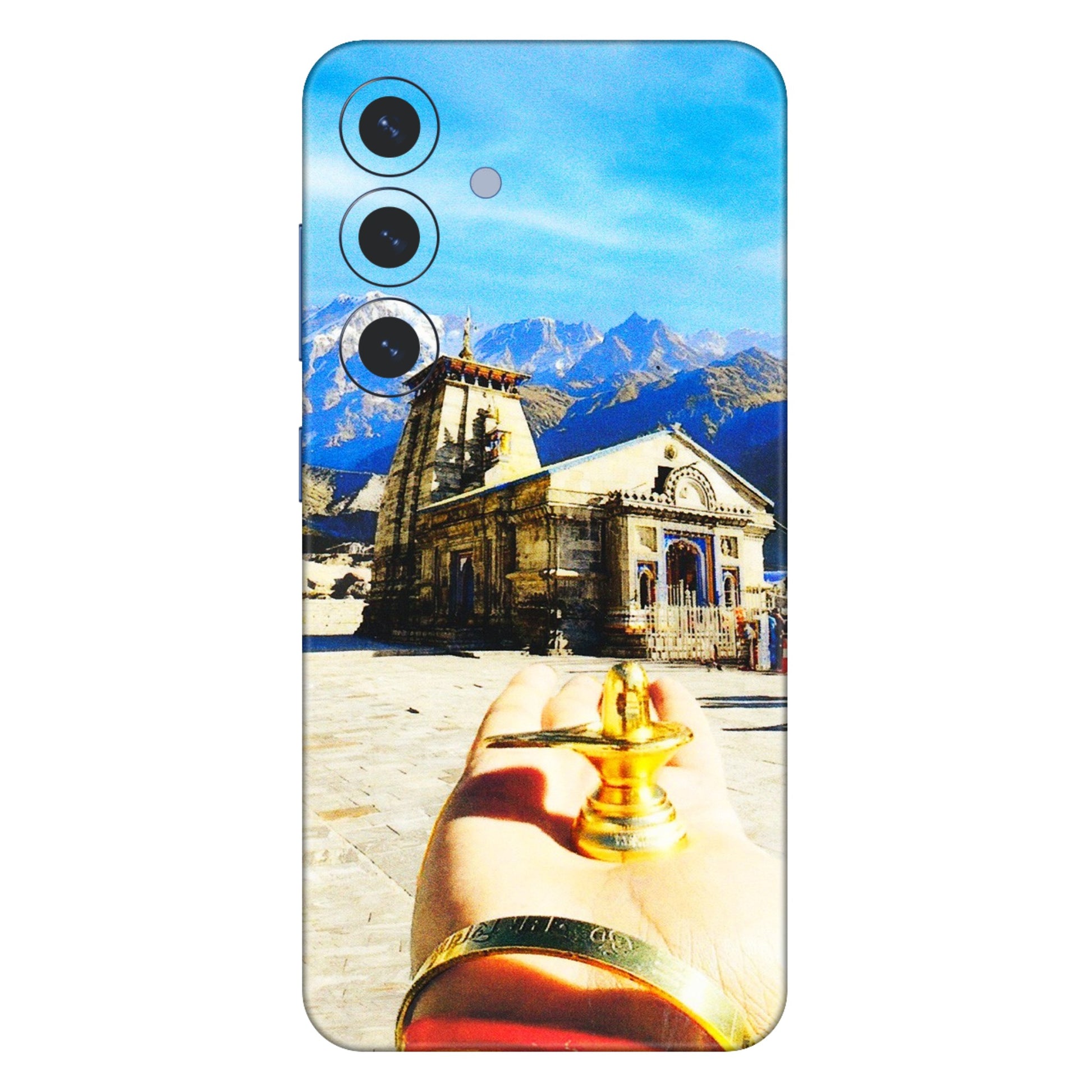 Samsung A/S Series Phone Skins (All Models) - Beauty of Kedarnath - 3D Embossed Finish (L-108) Samsung Galaxy S25 (5G)
