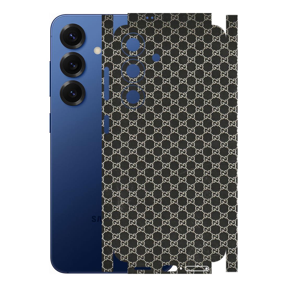 Samsung A/S Series Phone Skins (All Models) - Black G Print - 3D Embossed Finish (L-109) Samsung Galaxy S25 (5G)