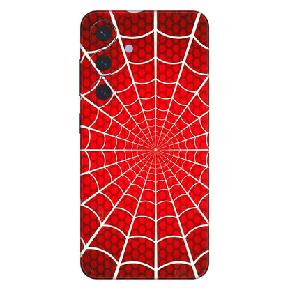Samsung A/S Series Phone Skins (All Models) - Classic Spidey Web - 3D Embossed Finish (L-115) Samsung Galaxy S25 (5G)