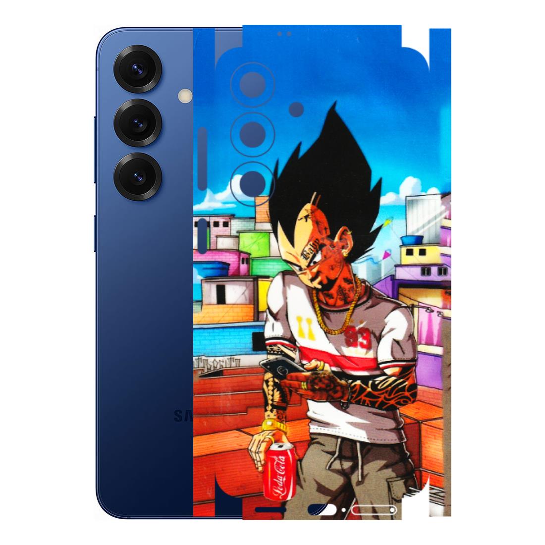 Samsung A/S Series Phone Skins (All Models) - Vegeta - 3D Embossed Finish (L-136) Samsung Galaxy S25 (5G)