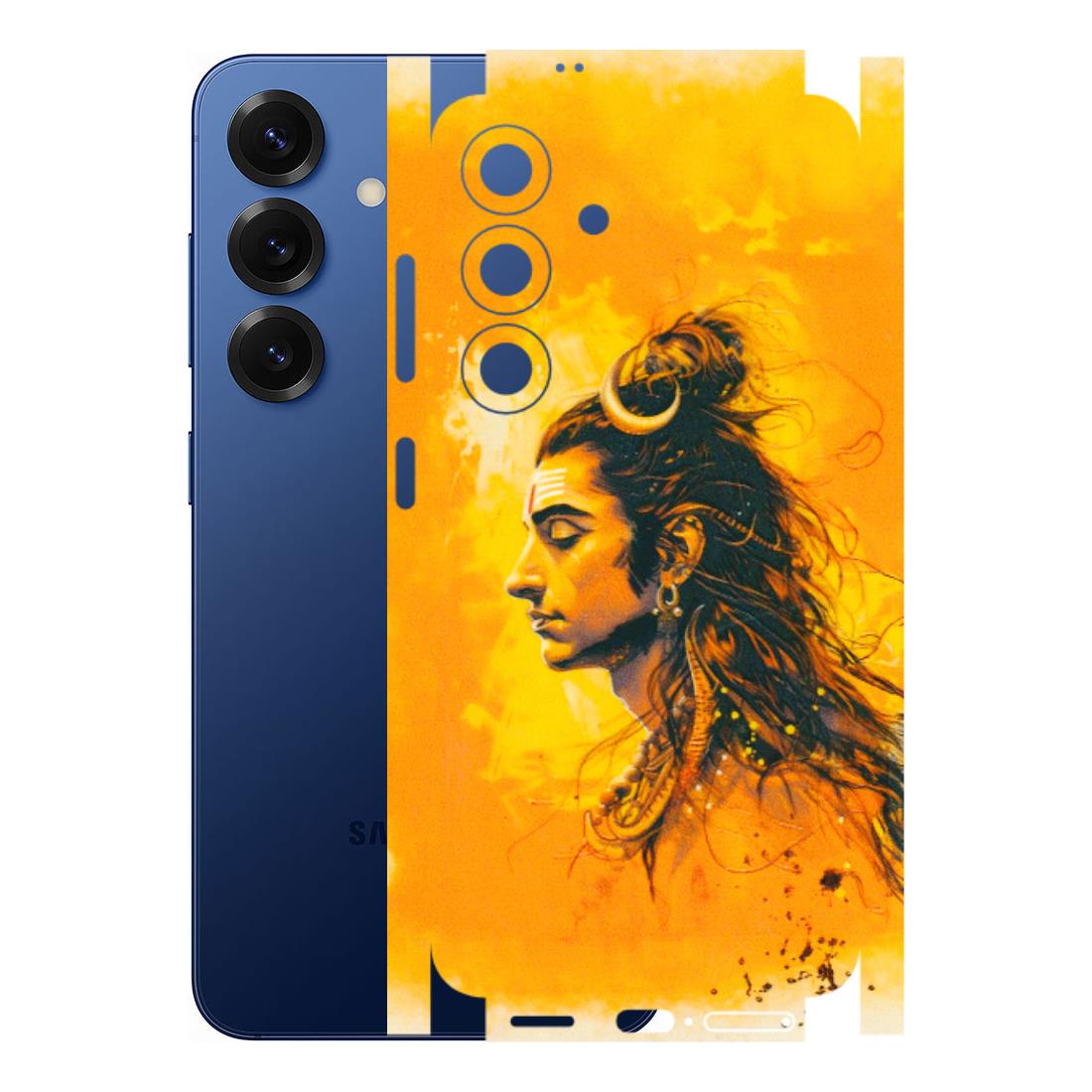 Samsung A/S Series Phone Skins (All Models) - Shiv Shakti - 3D Embossed Finish (L-14) Samsung Galaxy S25 (5G)