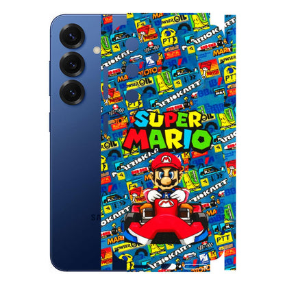 Samsung A/S Series Phone Skins (All Models) - Super Mario Kart - 3D Embossed Finish (L-140) Samsung Galaxy S25 (5G)
