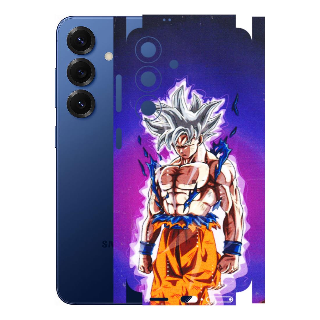 Samsung A/S Series Phone Skins (All Models) - Goku Purple Anime - 3D Embossed Finish (L-147) Samsung Galaxy S25 (5G)