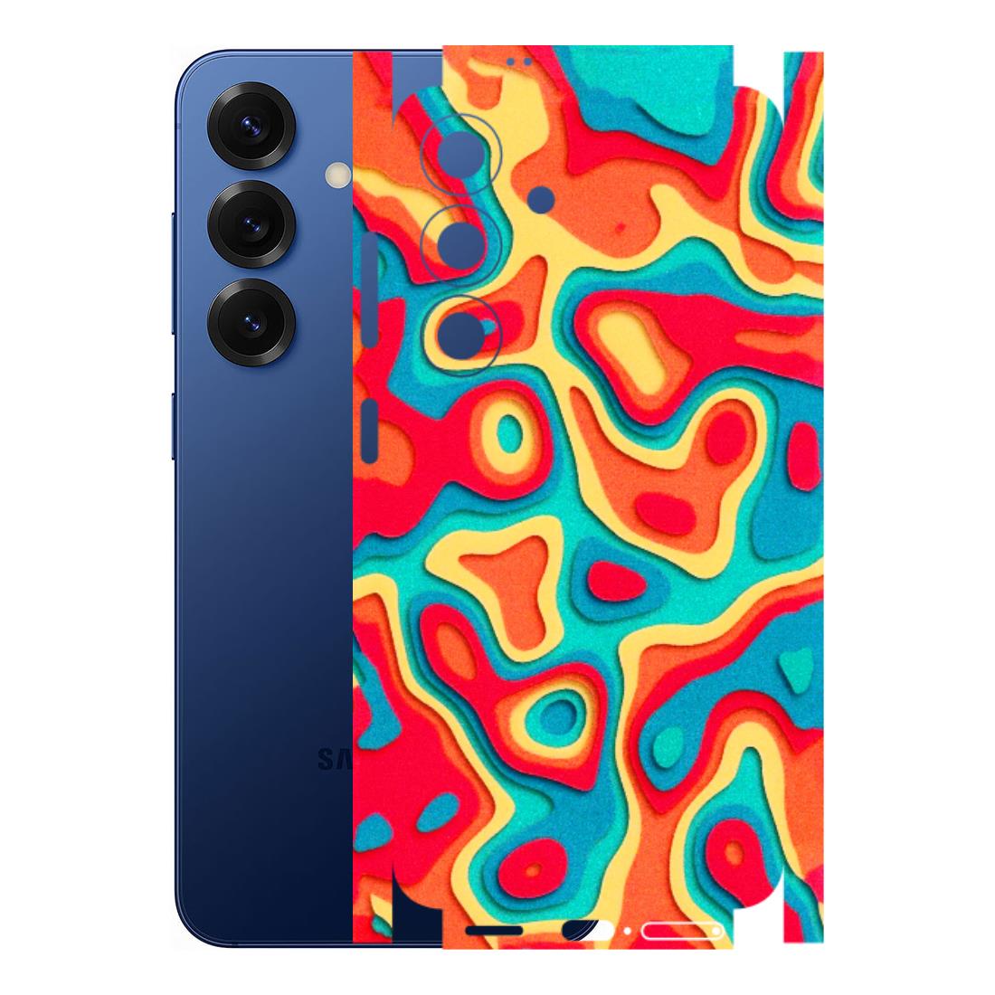 Samsung A/S Series Phone Skins (All Models) - Abstract Swirl - 3D Embossed Finish (L-150) Samsung Galaxy S25 (5G)