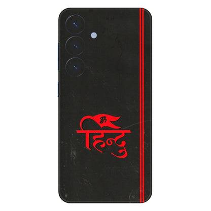 Samsung A/S Series Phone Skins (All Models) - Hindu Black - 3D Embossed Finish (L-153) Samsung Galaxy S25 (5G)