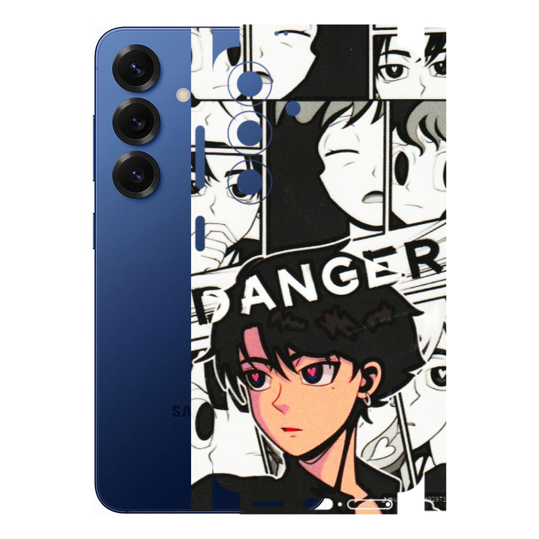 Samsung A/S Series Phone Skins (All Models) - Danger Anime - 3D Embossed Finish (L-155) Samsung Galaxy S25 (5G)