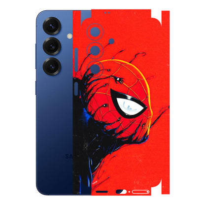 Samsung A/S Series Phone Skins (All Models) - Spiderman Face Venom - 3D Embossed Finish (L-165) Samsung Galaxy S25 (5G)
