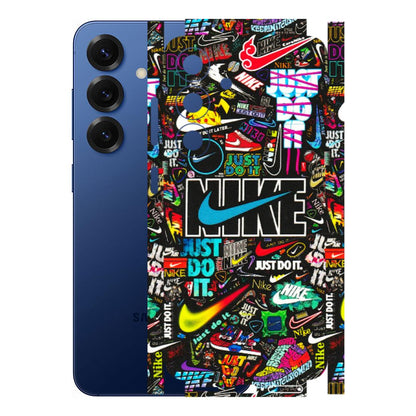Samsung A/S Series Phone Skins (All Models) - Just Do It Doodles - 3D Embossed Finish (L-166) Samsung Galaxy S25 (5G)