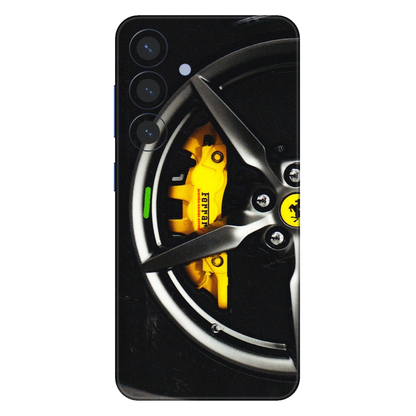 Samsung A/S Series Phone Skins (All Models) - Ferrari Wheel Alloy - 3D Embossed Finish (L-173) Samsung Galaxy S25 (5G)