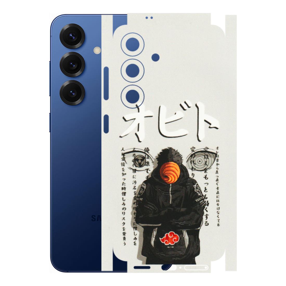 Samsung A/S Series Phone Skins (All Models) - Obito Anime Eye - 3D Embossed Finish (L-19) Samsung Galaxy S25 (5G)