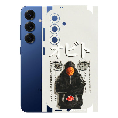 Samsung A/S Series Phone Skins (All Models) - Obito Anime Eye - 3D Embossed Finish (L-19) Samsung Galaxy S25 (5G)