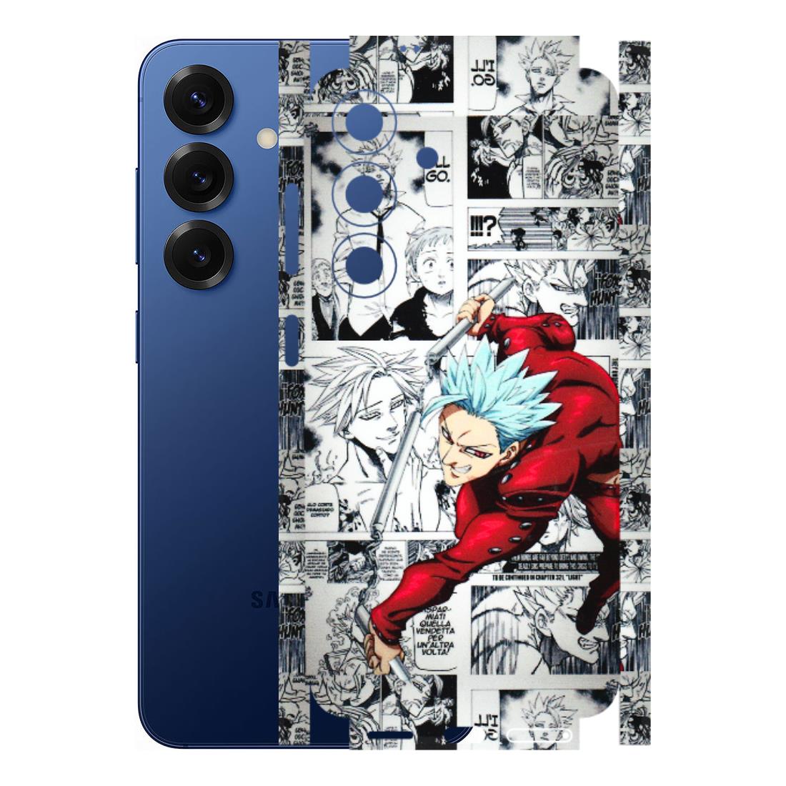 Samsung A/S Series Phone Skins (All Models) - Anime Comic - 3D Embossed Finish (L-192) Samsung Galaxy S25 (5G)