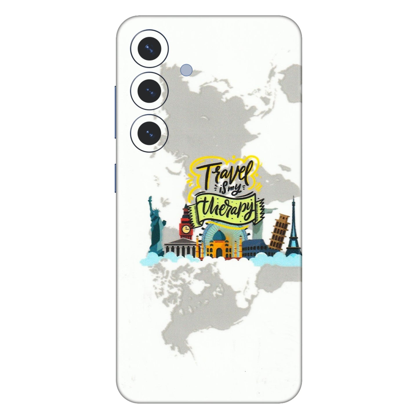 Samsung A/S Series Phone Skins (All Models) - Travel Therapy - 3D Embossed Finish (L-199) Samsung Galaxy S25 (5G)