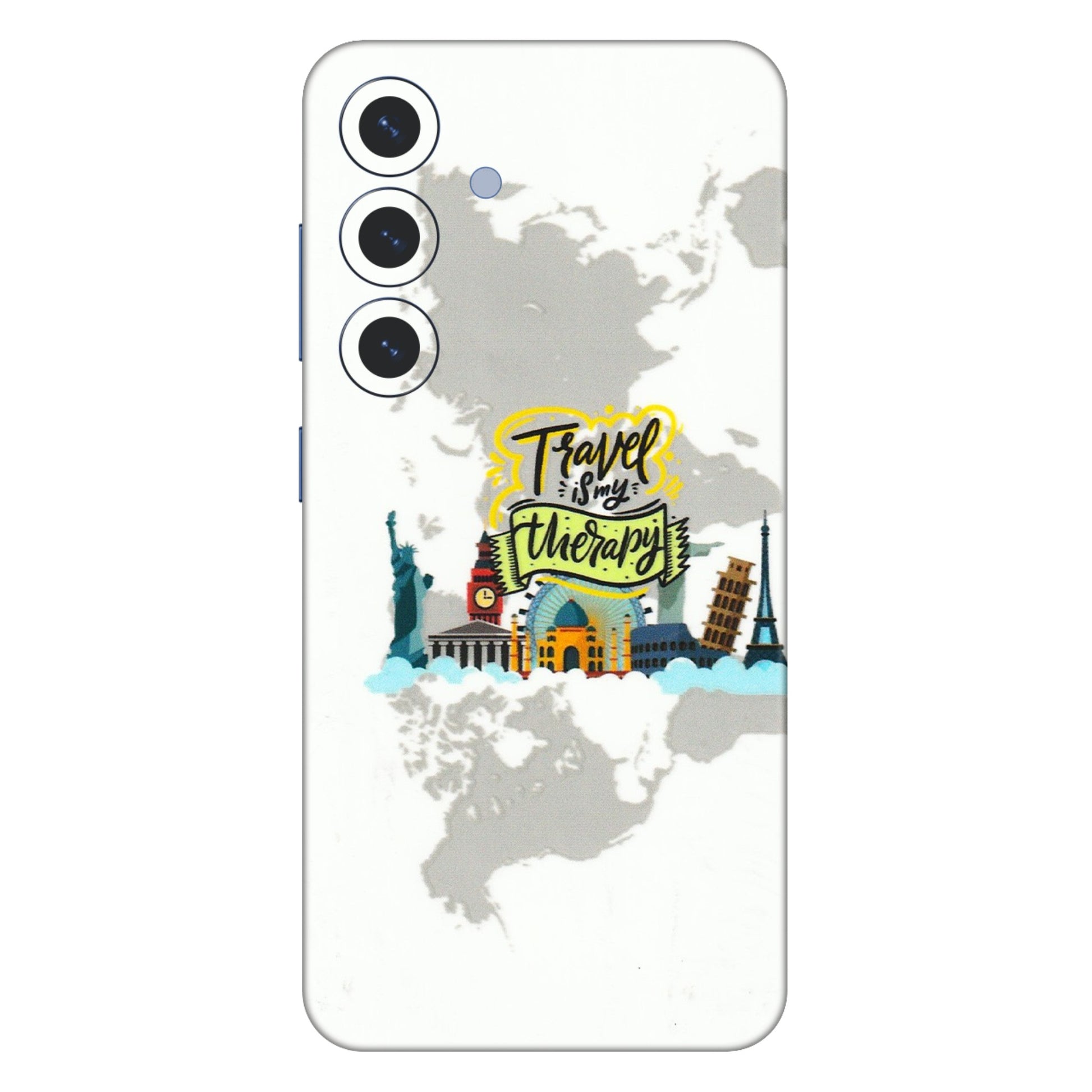 Samsung A/S Series Phone Skins (All Models) - Travel Therapy - 3D Embossed Finish (L-199) Samsung Galaxy S25 (5G)