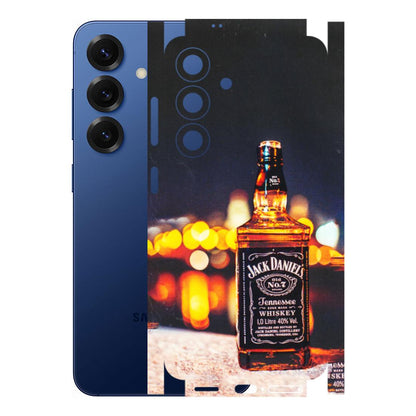 Samsung A/S Series Phone Skins (All Models) - JD Whiskey Bottle - 3D Embossed Finish (L-20) Samsung Galaxy S25 (5G)