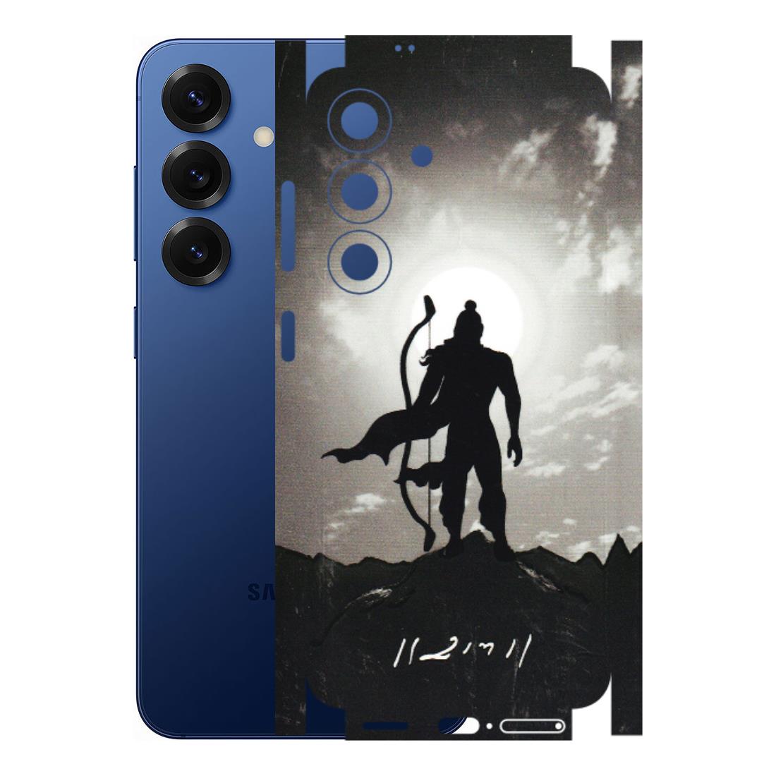 Samsung A/S Series Phone Skins (All Models) - Jai Siya Ram - 3D Embossed Finish (L-200) Samsung Galaxy S25 (5G)