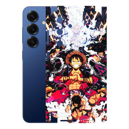 Samsung A/S Series Phone Skins (All Models) - Luffy Anime Character - 3D Embossed Finish (L-203) Samsung Galaxy S25 (5G)