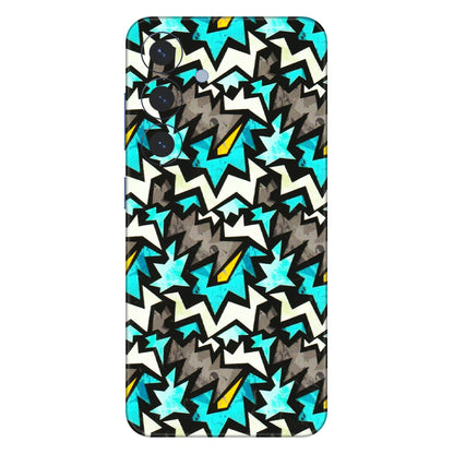 Samsung A/S Series Phone Skins (All Models) - Funky Zig Zag - 3D Embossed Finish (L-223) Samsung Galaxy S25 (5G)