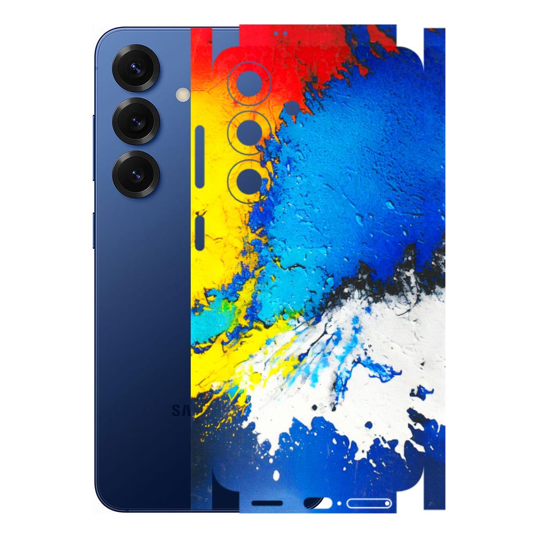 Samsung A/S Series Phone Skins (All Models) - Acrylic Paint Spill - 3D Embossed Finish (L-229) Samsung Galaxy S25 (5G)