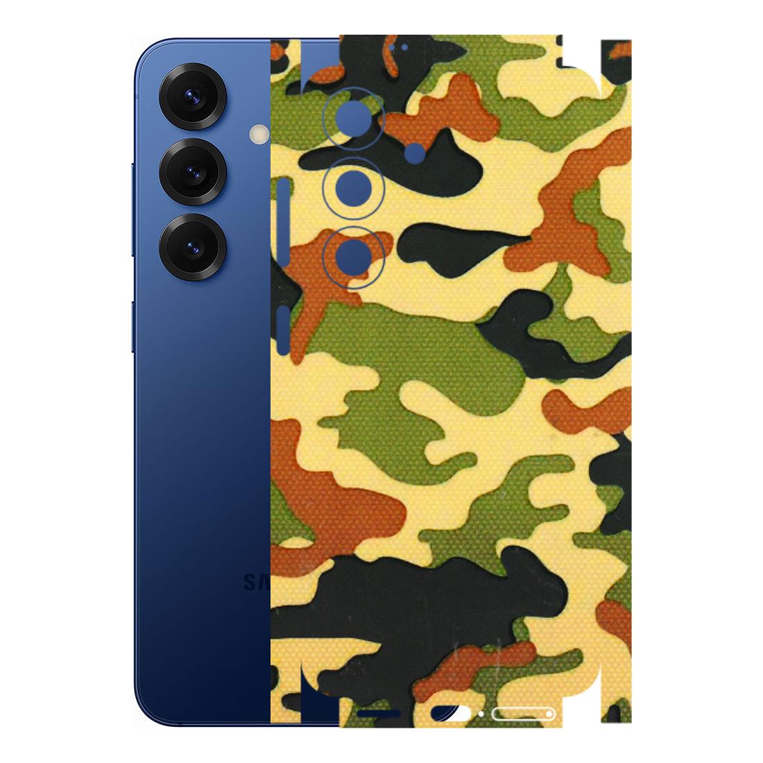 Samsung A/S Series Phone Skins (All Models) - Indian Military - 3D Embossed Finish (L-234) Samsung Galaxy S25 (5G)