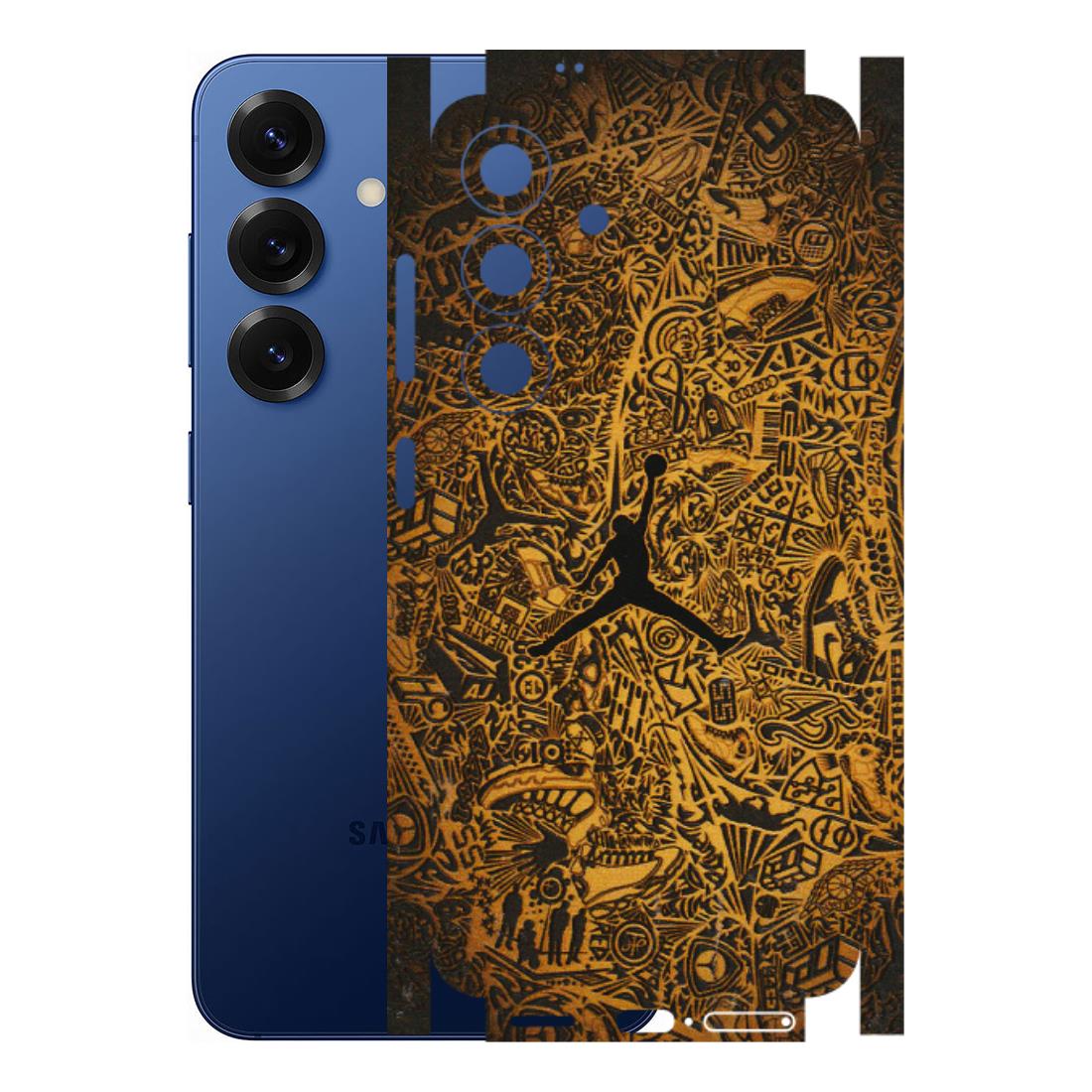 Samsung A/S Series Phone Skins (All Models) - Premium Gold Basketball Player - 3D Embossed Finish (L-236) Samsung Galaxy S25 (5G)
