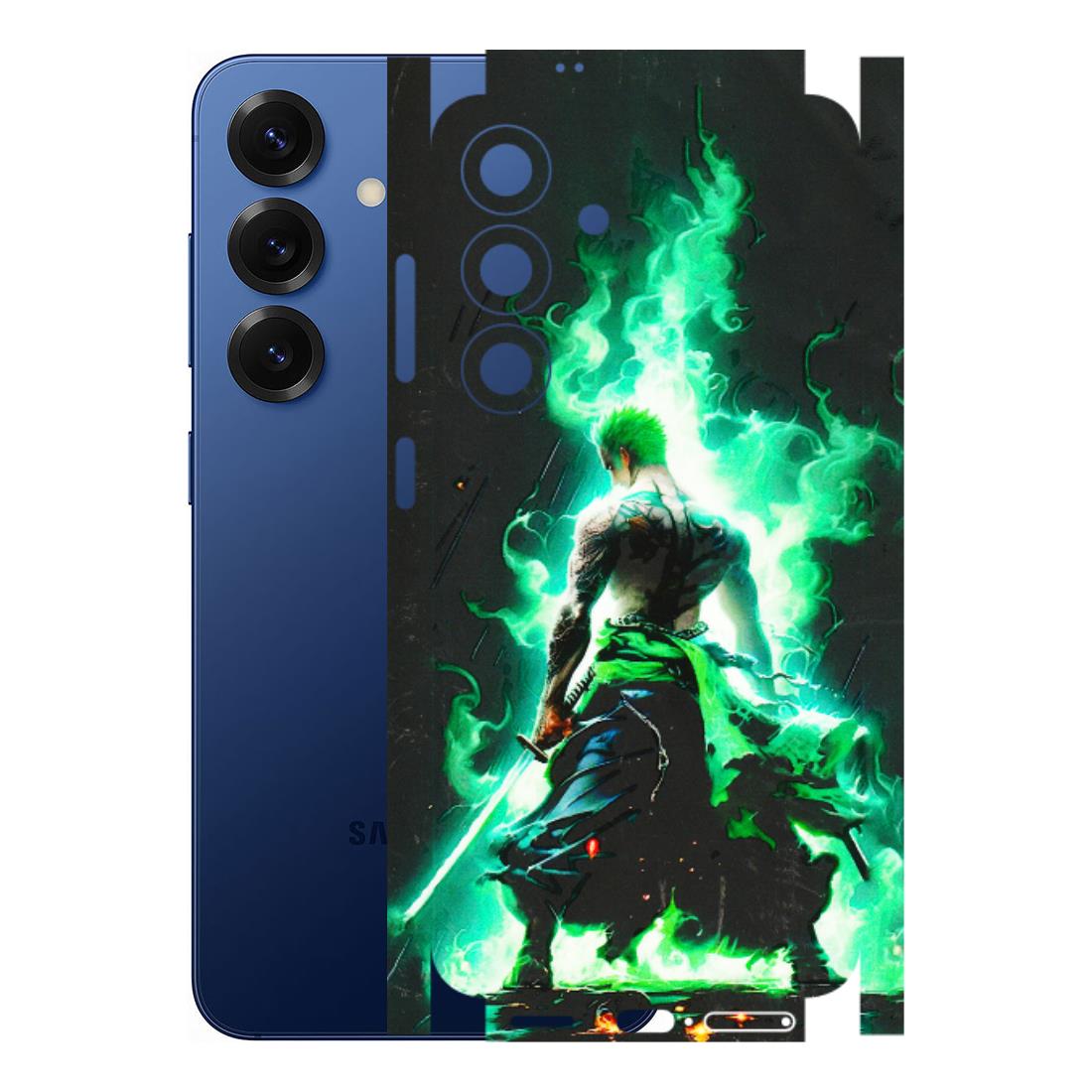 Samsung A/S Series Phone Skins (All Models) - Zoro Sword - 3D Embossed Finish (L-241) Samsung Galaxy S25 (5G)