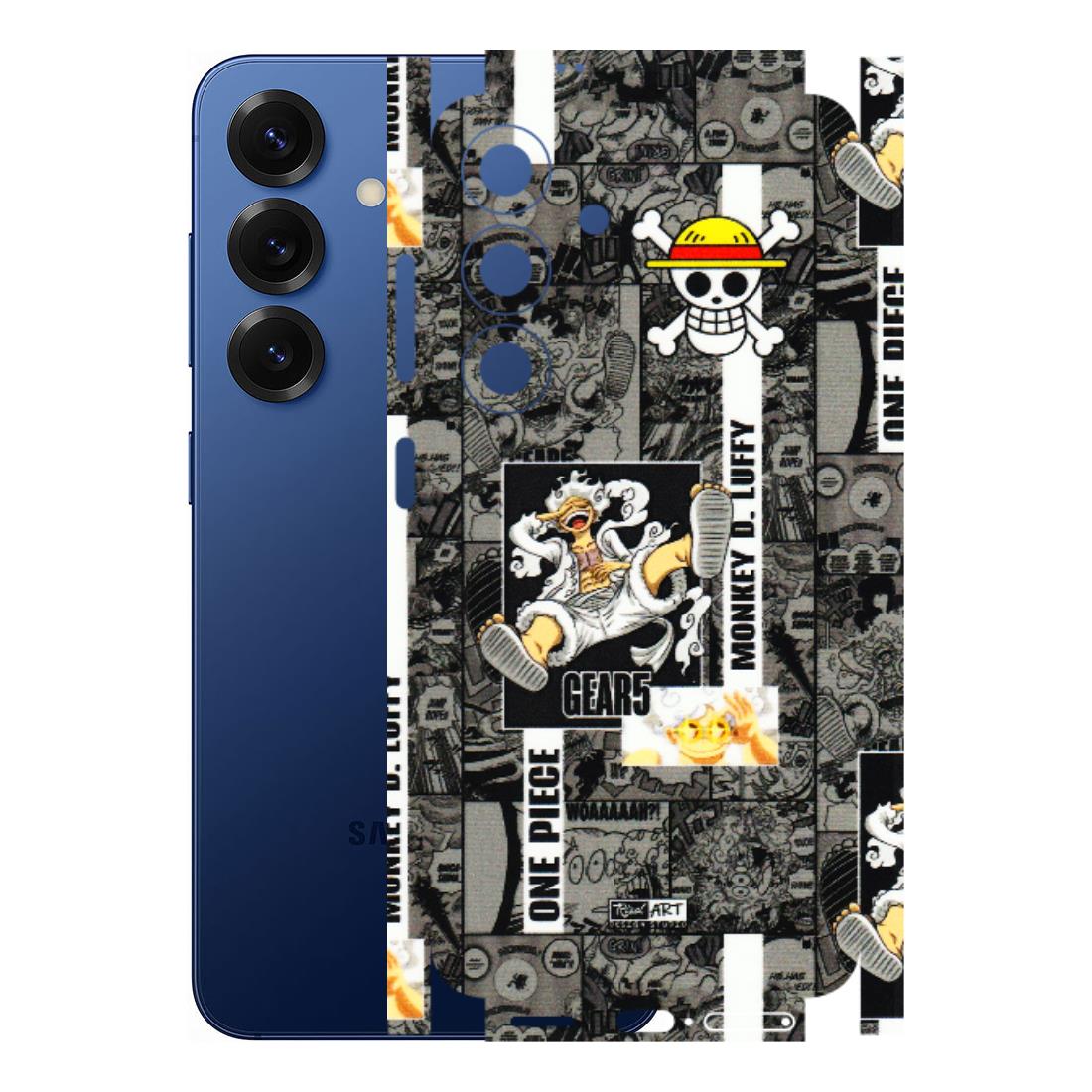 Samsung A/S Series Phone Skins (All Models) - Cuffy Anime MonkeyCamic - 3D Embossed Finish (L-242) Samsung Galaxy S25 (5G)