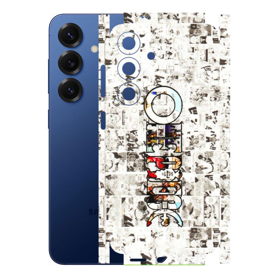 Samsung A/S Series Phone Skins (All Models) - One Piece Manga - 3D Embossed Finish (L-26) Samsung Galaxy S25 (5G)