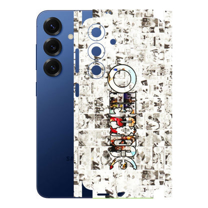 Samsung A/S Series Phone Skins (All Models) - One Piece Manga - 3D Embossed Finish (L-26) Samsung Galaxy S25 (5G)