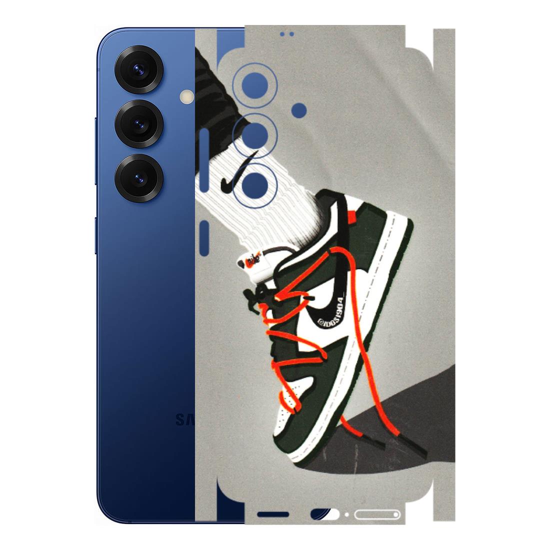 Samsung A/S Series Phone Skins (All Models) - New Grey Sneaker - 3D Embossed Finish (L-261) Samsung Galaxy S25 (5G)