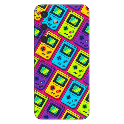 Samsung A/S Series Phone Skins (All Models) - Gameboy Colourful - 3D Embossed Finish (L-266) Samsung Galaxy S25 (5G)