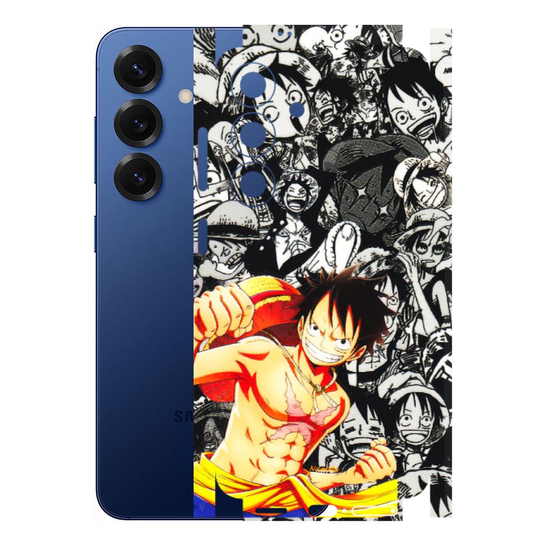 Samsung A/S Series Phone Skins (All Models) - Anime Comics Games Doodles - 3D Embossed Finish (L-27) Samsung Galaxy S25 (5G)