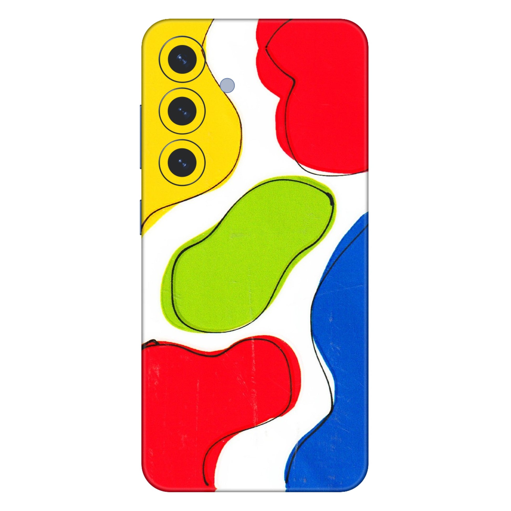 Samsung A/S Series Phone Skins (All Models) - RGB Colour Paint - 3D Embossed Finish (L-284) Samsung Galaxy S25 (5G)