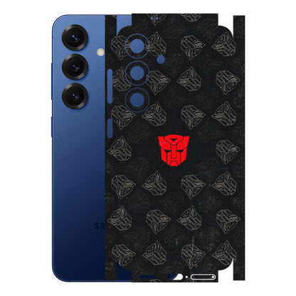 Samsung A/S Series Phone Skins (All Models) - Transformers Devastation - 3D Embossed Finish (L-301) Samsung Galaxy S25 (5G)