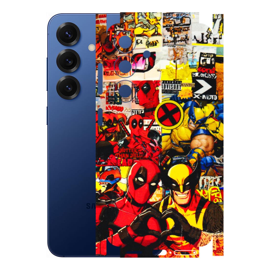Samsung A/S Series Phone Skins (All Models) - Spidy Wolverine - 3D Embossed Finish (L-310) Samsung Galaxy S25 (5G)