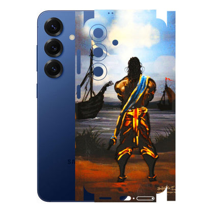 Samsung A/S Series Phone Skins (All Models) - Heavenly God Figure - 3D Embossed Finish (L-34) Samsung Galaxy S25 (5G)